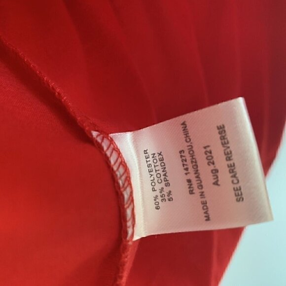 NEW Basics By Sunshine Swing Red Hooded Dress, 3T - Picture 9 of 9